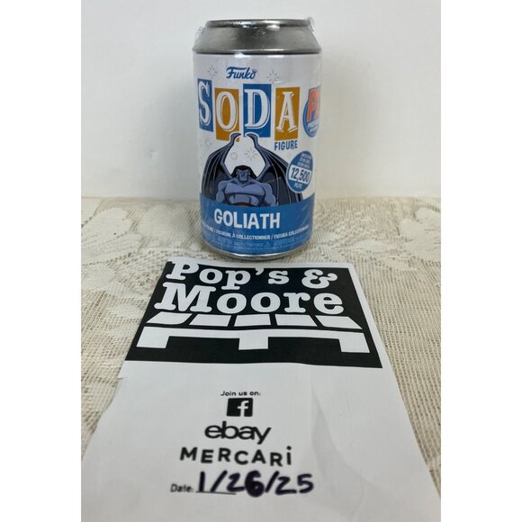 Funko Soda! Goliath Figure PX Exclusive Limited Edition Sealed W/Defected Can - Picture 8 of 8